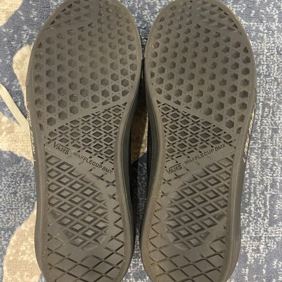 Vans Cult Never Fade Wafflecup BMX PopCush Size 10.5 Black - Picture 10 of 11